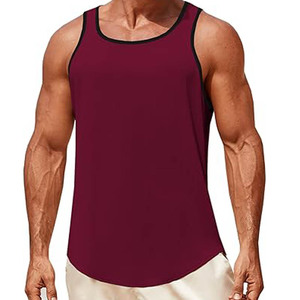 Gym Wear <b>Men</b> Workout Tank Tops Athletic Sleeveless <b>Singlet</b> Vintage Regular Fit Fitness Training Vests <b>Men</b> Tank Top - Product Image 6