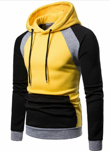 Sudaderas con Capucha para Hombre, 100% Algodón, Última Moda, Etiqueta Personalizada, Diseño Sólido con Bolsillo, Otoño, Ecológicas, Impermeables, Servicio OEM - Product Image 4