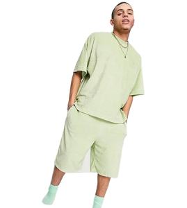 Nuevo Diseño de Conjuntos de Shorts Personalizados para Hombre, 100% Algodón Jersey, Material de 250 g/m², Talla Adulto, Diseño Único, Ropa Casual - Product Image 1