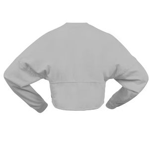 Camisetas de manga larga de estilo informal para mujer, camisetas de espíritu recortadas, ropa de calle, cuello redondo, camisetas de espíritu de Invierno para mujer - Product Image 2