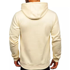 Sweats à capuche confortables de haute qualité pour hommes avec logo personnalisé Vêtements d'hiver avec col à capuche Logo avant Design Basics Hoodie - Product Image 6