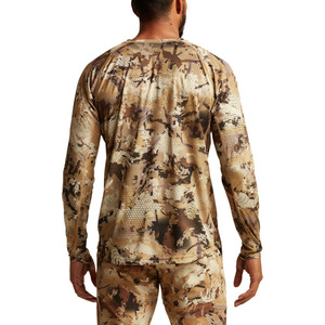 Quick Dry <b>Camo</b> Hunting Baselayer Men Long Sleeve Moisture Wicking Breathable Camouflage Tactical Shirt Outdoor Performance <b>Top</b> - Product Image 6