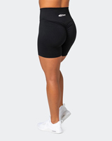 SAVOW FIGHT WEAR Short de yoga taille haute pour femme, coupe cycliste, compression, antibactérien, grande taille, ajustement moulant, polyester