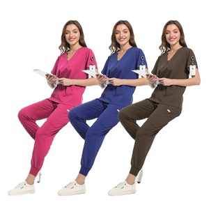 เสื้อคลุมสำหรับห้องแล็บที่นุ่มลื่นสำหรับผู้หญิงผู้ชายเสื้อโค้ทให้คำปรึกษาป้องกันไฟฟ้าสถิตย์สำหรับโรงพยาบาลฤดูร้อน - Product Image 1