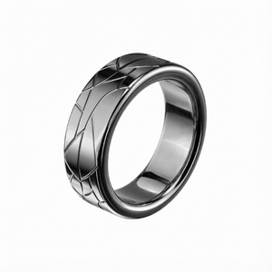 2026 Stainless Steel Smart Ring LED Display Sleep Fitness Tracker Heart Rate SpO2 App Control IP68 - Product Image 6