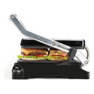 Grill électrique Black & Decker BXGR2200E 2200W en acier inoxydable et noir avec une puissance élevée pour des performances optimales - Product Image 3