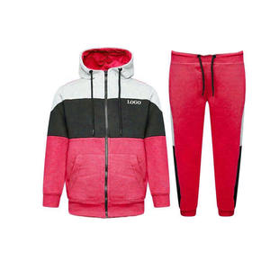 Survêtement personnalisé avec logo et couleur pour garçons, manches longues avec fermeture éclair, service OEM, prix de gros, ajustable et confortable - Product Image 1