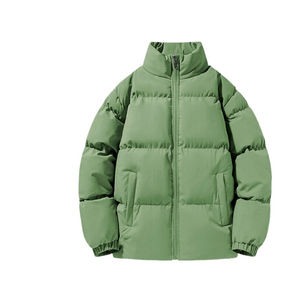 New Oversized <b>Plus</b> <b>Size</b> Winter Thick Warm Men's Custom Logo Bubble <b>Jackets</b> Men Customized Puffer <b>Jacket</b> Men's <b>Jackets</b> - Product Image 4
