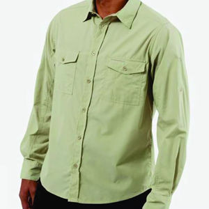 Camisas Casuales Delgadas de Algodón 100% Antiarrugas para Hombre, Manga Larga, Corte Regular, Color Rojo Sólido, Suaves y Cómodas para Verano - Product Image 2