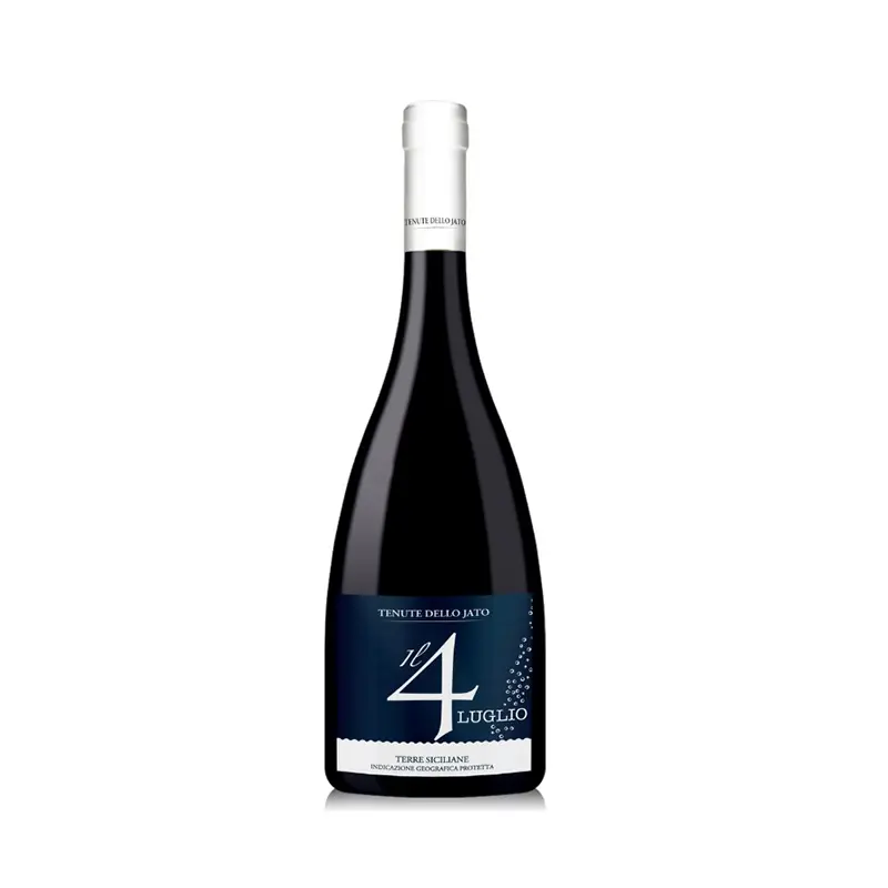 พรีเมี่ยมคุณภาพสูง 75cl ไวน์ขาวอัดลม Il 4 Luglio ปริมาณ 12.5% พร้อมรสชาติผลไม้ที่แปลกใหม่และดอกไม้สีขาว