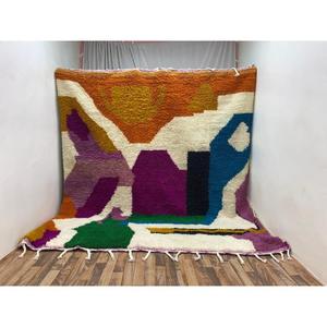 Alfombras marroquíes hechas a mano de lana, auténticas alfombras bereberes, lana natural, artesanía, personalizables en tamaño y colores, alta calidad - Product Image 1