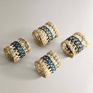 แหวนผ้าเช็ดปากจากหญ้าทะเลสำหรับตกแต่งโต๊ะจัดเลี้ยง แหวนผ้าเช็ดปากจากหญ้าทะเลคุณภาพสูง - Product Image 1