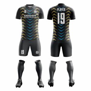 Camiseta de fútbol de equipo personalizada Premium, kit de poliéster transpirable de secado rápido de alta calidad, ropa de fútbol sublimada con entrega rápida - Product Image 1