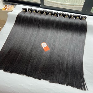 Vente en gros 100% Extensions de cheveux humains alignés sur des cuticules brutes Os Droit Double Drawn 12A Vendeurs de paquets de cheveux bruts vietnamiens - Product Image 2