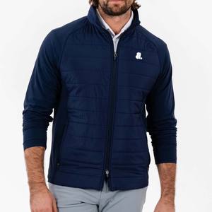 Chaqueta Híbrida de Invierno Extra Grande para Hombre, Estilo Urbano, con Cierre, Ajustada, Ligera, Acolchada, con Cuello Alto y Resistente al Viento - Product Image 3