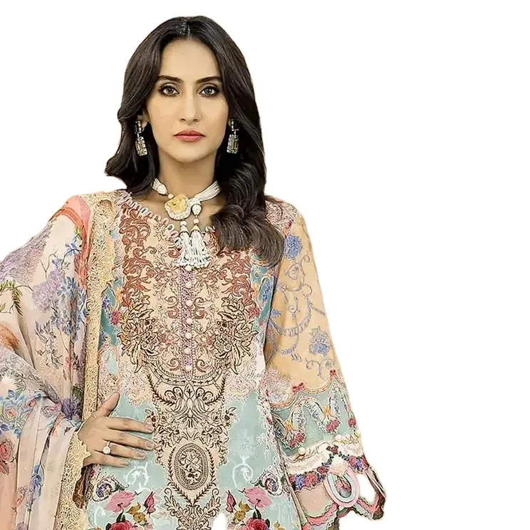 Pakistan giysileri salwar kameez kadınlar etnik giyim bayanlar