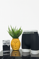 Boxers mi-hauts à carreaux pour hommes 95% Coton 5% Spandex Écologiques Respirants Séchage rapide Anti-bactériens Sans coutures Personnalisables