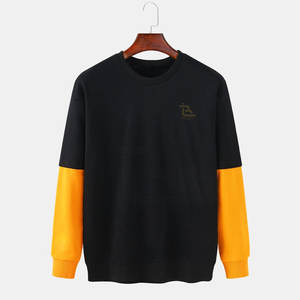 Venta directa de fábrica Sudaderas de hombre de diseño personalizado 100% algodón Estilo casual Patrón sólido para el invierno - Product Image 1