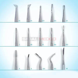 ชุดเครื่องมือถอนฟัน 15 ชิ้น ประกอบด้วยเครื่องมือถอนรากฟัน, เครื่องมือตัดกระดูก, เครื่องมือถอนฟันแบบแมนนวล, อุปกรณ์ทางการแพทย์สำหรับการผ่าตัดช่องปาก - Product Image 3