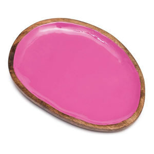 Plateaux de service en bois naturel léger inachevé de haute qualité élégant organisateur de nourriture imbriqué rustique décoratif pour la maison en bois - Product Image 3