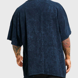 เสื้อยืดสกรีนลายตามกรดเสื้อยืดสตรีทเสื้อยืดโอเวอร์ไซส์พิมพ์ลายกราฟิก - Product Image 6