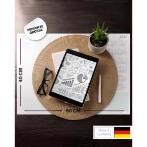 Bloc-notes hebdomadaire 2025 avec feuilles détachables, calendrier imprimé - Product Image 4