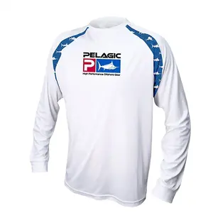 Camisa sublimada de aduanas de pesca, camisa de pesca de manga larga - Product Image 3