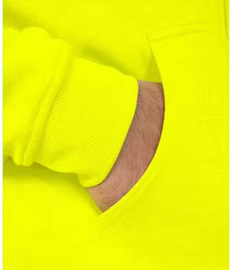 Sweats à capuche à fermeture éclair personnalisés pour hommes 100% coton polaire 450gsm fabrication de vêtements épais vierge bon prix fabriqué au Pakistan - Product Image 4