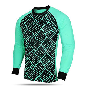 เสื้อฟุตบอลผู้รักษาประตูทีมแห้งเร็วเสื้อเจอร์ซีย์ฟุตบอลผู้รักษาประตูใส่สบายราคาถูก - Product Image 2