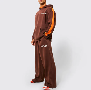 2024 unisexe vêtements d'hiver haute qualité OEM frais arrivée personnalisable Logo XL taille décontracté deux pièces respirant imprimé - Product Image 5