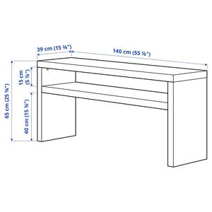 Venta al por mayor Venta caliente E1 E0 Mesa <span class=keywords><strong>de</strong></span> consola <span class=keywords><strong>de</strong></span> madera Estante separado Mesa <span class=keywords><strong>de</strong></span> entrada Revistas Organizador Doble capa - Product Image 4