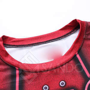 Ropa de verano Hombres Camisetas de sublimación de manga corta Cuello redondo Nueva llegada Camisetas de sublimación - Product Image 4