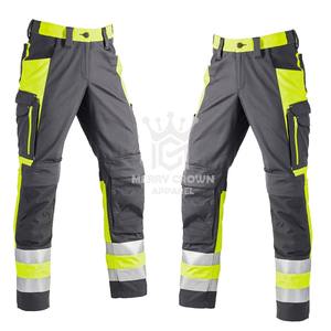 Pantalon de travail décontracté pour homme, coupe droite, 100% coton, léger, avec braguette à boutons, en velours côtelé, couleur unie, imperméable, respirant et écologique - Product Image 3