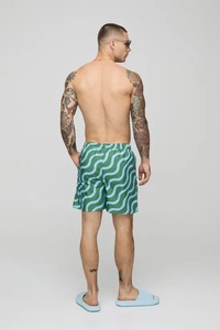 Board Shorts Short de bain à séchage rapide Maillots de bain pour hommes Maillot de bain de plage avec doublure en maille - Product Image 3