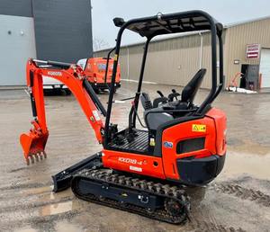 Mini-pelle KX018-4 Kubota multifonctionnelle Excavatrice sur chenilles à vendre - Product Image 6