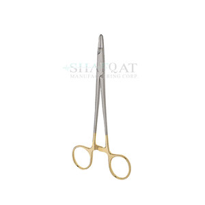 Soporte de aguja profesional Mayo Hegar fuente de alimentación Manual de acero inoxidable alemán antideslizante base dentada instrumentos quirúrgicos - Product Image 5