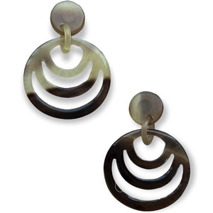 High-Quality Natural Horn Earring for Woman Earring Horn Jewelry Natural Daily Use Buffalo by glowin fashion - Product Image 4