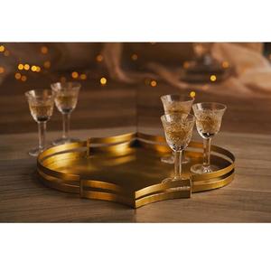 ถาดช็อคโกแลตทองเหลืองงานฝีมือทำจากโลหะพร้อมเครื่องครัวรูปทรงที่น่าสนใจสำหรับตกแต่งงานแต่งงานของขวัญของที่ระลึก - Product Image 1