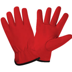 Gants de conducteur en cuir de vachette de qualité supérieure Vêtements de sécurité réfléchissants confortables pour un usage quotidien Mitaines souples de qualité supérieure - Product Image 2