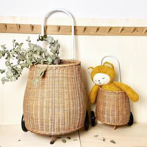 Los Mejores Regalos para niños, equipaje de carrito de viaje de ratán, bolsa de carrito escolar portátil, bolsas de cochecito de viaje con alta calidad - Product Image 2