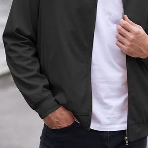 Chaqueta Bomber de Invierno Personalizada para Hombre, Cortavientos, Manga Larga, Estilo Urbano, Logotipo Frontal, Ecológica, Secado Rápido, Servicio OEM - Product Image 5
