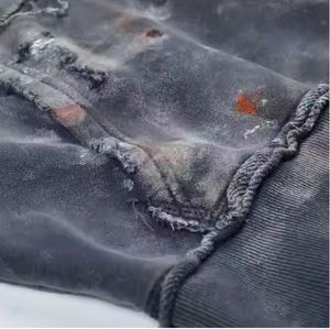 Confortable hommes acide à capuche automne hiver hommes acide lavage sweats à capuche Premium 100% coton acide lavage sweats à capuche - Product Image 4