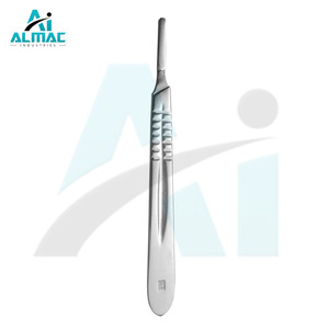 ALMAC BAS quantité minimale de commande Nouvelle Arrivée Manche de Scalpel N ° 7 avec Lame Chirurgicale Allemande en Acier Inoxydable Support de Scalpel Manuel Certifié CE ISO - Product Image 5