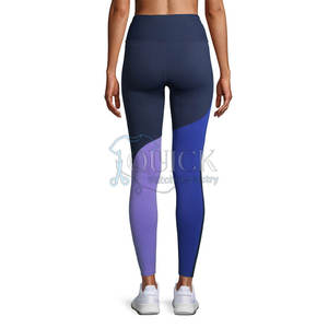 กางเกงเลกกิ้งขายาวสำหรับผู้หญิงกางเกงผ้าสแปนเด็กซ์ไนลอนแบบเต็มตัวกำหนดเอง - Product Image 5