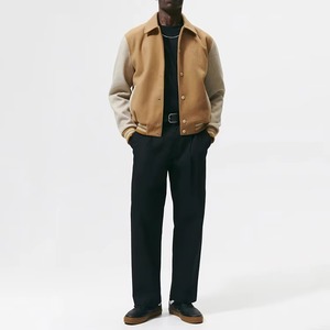 Chaquetas Varsity con Parches de Chenilla Bordados OEM, Chaquetas de Béisbol con Logotipo Personalizado, Ropa Urbana, Chaqueta de Invierno en Venta - Product Image 3