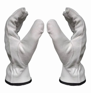 High Quality Garden <b>Driver</b> <b>Gloves</b> Multifunction Custom Logo Safety Leather Outdoor Work <b>Gloves</b> - Product Image 5