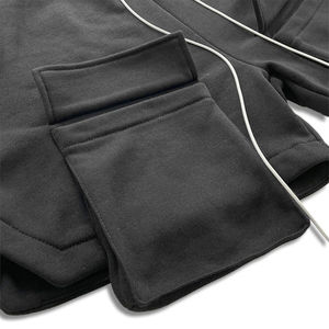 Custom Drawstring Baggy Cotton Sweat <b>Shorts</b> French Terry 2 in 1 Double Deck <b>Shorts</b> <b>Men</b> Custom Made Baggy Casual <b>Shorts</b> - Product Image 2