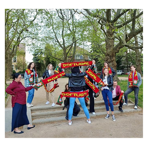 Bufandas transpirables de punto de primavera para fanáticos del fútbol, bufandas personalizadas para fanáticos del fútbol de punto de moda de invierno recién llegados - Product Image 2