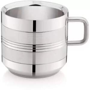 Taza de acero inoxidable de grado alimenticio Premium en diseños únicos y de moda Taza de metal para beber café con apariencia de diseñador - Product Image 5