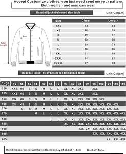 Hombre Chaqueta Varsity Chaqueta Bomber Chaqueta Letra DDP Envio - Product Image 3